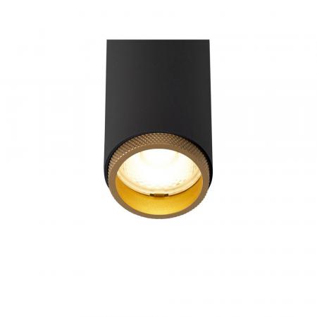 SLV 1009047 GRIP! S Deckenaufbauleuchte double PHASE 3000K 21W 29° schwarz/gold