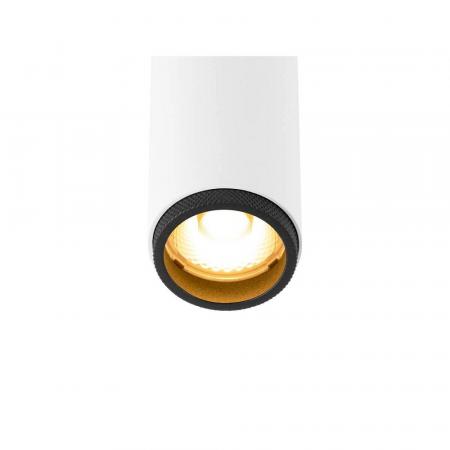 SLV 1009025 GRIP! S 48V Spot deep & recessed track zylindrisch 3000K 9,8W DALI 29° weiß/schwarz