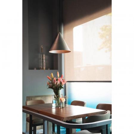 SLV 1009136 MAGICO 38 Pendelleuchte, E27, Pendellänge 180 cm, aluminium