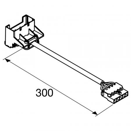 SLV 1009206 RETRO CON 5P105 5-pin Steckverbinder für LED Lichtbandsystem