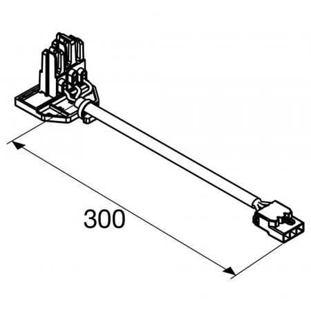 SLV 1009197 RETRO CON 3P003 3-PIN STECKVERBINDER RETRO LICHTBANDSYSTEM