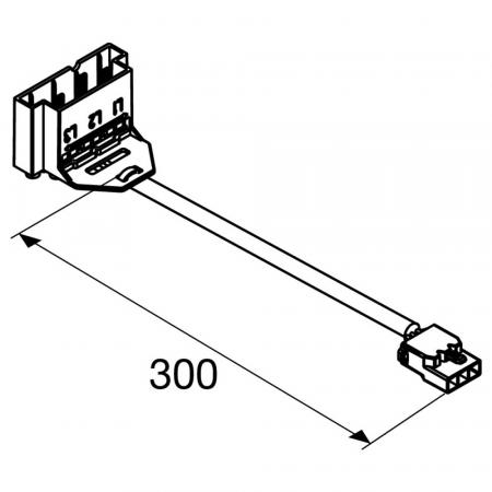 SLV 1009196 RETRO CON 3P002 3-PIN STECKVERBINDER RETRO LICHTBANDSYSTEM