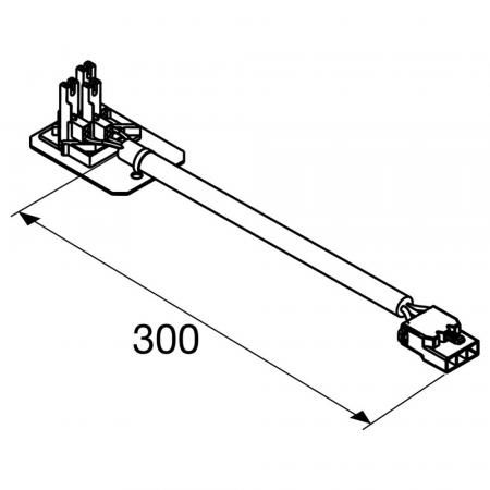 SLV 1009195 RETRO CON 3P001 3-PIN STECKVERBINDER RETRO LICHTBANDSYSTEM