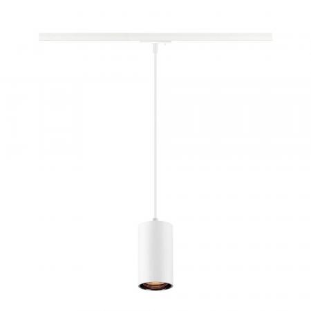 SLV 1010100 ASTO TUBE 1~ Pendelleuchte GU10 10W weiß 250 cm IP20
