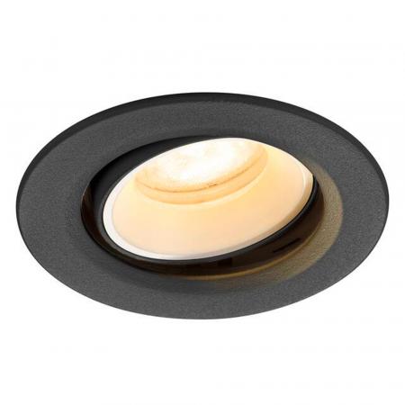 SLV 1009350 NUMINOS MOVE XS Deckeneinbauleuchte 6,9W 3000K 55° schwarz/weiß  -  Einbau Ø 6,8cm