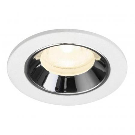 SLV 1009321 NUMINOS® XS Deckeneinbauleuchte weiß/chrom 4000K 40° CRI90, Einbau Ø 5,5cm