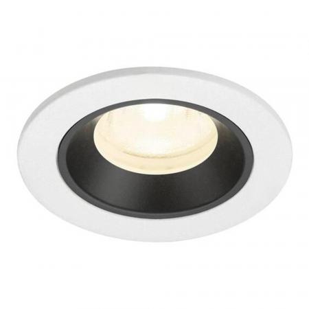 SLV 1009319 NUMINOS® XS Deckeneinbauleuchte weiß/schwarz 4000K 40° CRI90, Einbau Ø 5,5cm
