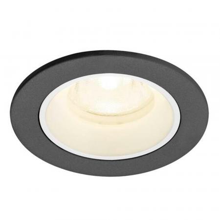 SLV 1009311 NUMINOS XS Deckeneinbauleuchte 6,9W 4000K 40° schwarz/weiß -  Einbau Ø 5,5cm