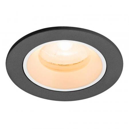 SLV 1009272 NUMINOS XS Deckeneinbauleuchte 6,9W 2700K 20° schwarz/weiß -  Einbau Ø 5,5cm