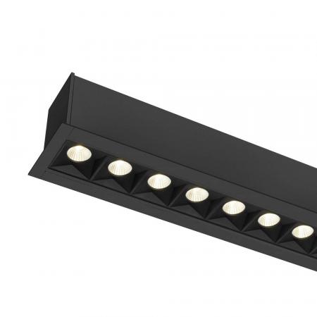 SLV 1010524 GLENOS PRO Deckeneinbauleuchte 1,2m DALI 4000K UGR19 schwarz