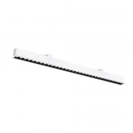 SLV 1010523 GLENOS PRO Deckeneinbauleuchte 1,2m DALI 4000K UGR19 weiß/schwarz