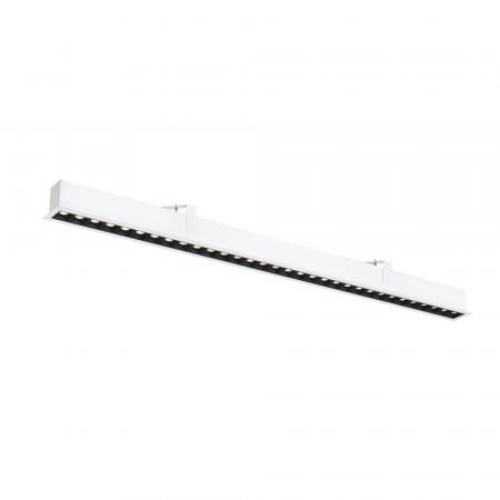 SLV 1010521 GLENOS PRO Deckeneinbauleuchte 1,2m DALI 3000K UGR19 weiß/schwarz