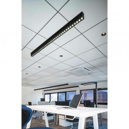 SLV 1010520 GLENOS PRO Deckenaufbauleuchte 1,2m DALI 4000K UGR19 schwarz