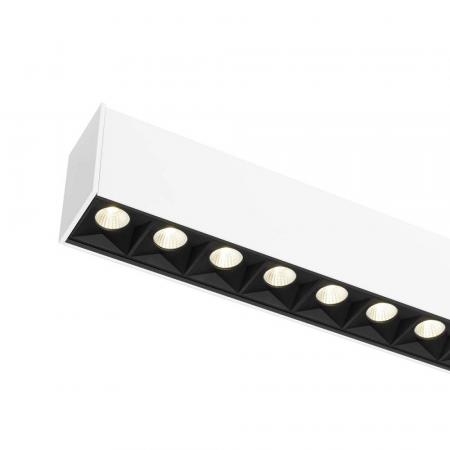 SLV 1010519 GLENOS PRO Deckenaufbauleuchte 1,2m DALI 4000K UGR19 weiß/schwarz