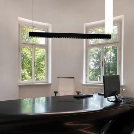 SLV 1010516 GLENOS PRO Pendelleuchte 1,5m DALI 4000K UGR16 schwarz