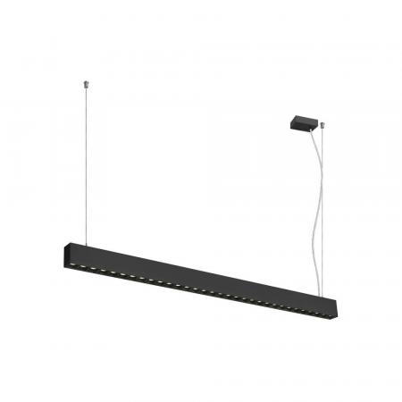 SLV 1010512 GLENOS® PRO Pendelleuchte schwarz 4000K DALI UGR<16