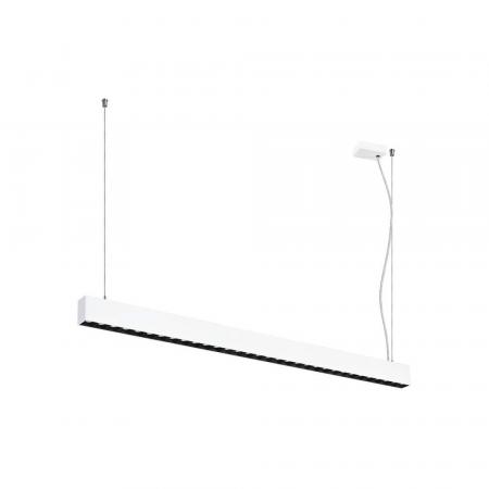 SLV 1010509 GLENOS® PRO Pendelleuchte weiß/schwarz 3000K DALI UGR<16