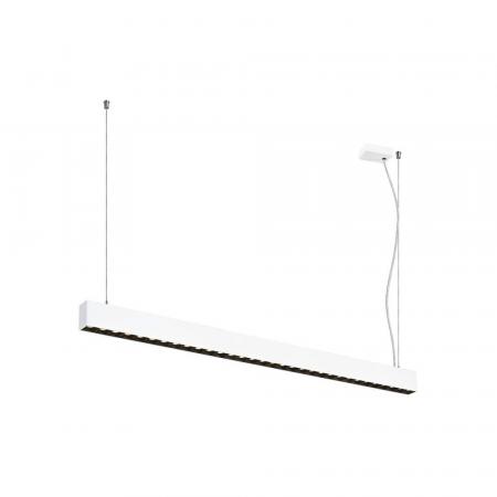 SLV 1010509 GLENOS® PRO Pendelleuchte weiß/schwarz 3000K DALI UGR<16