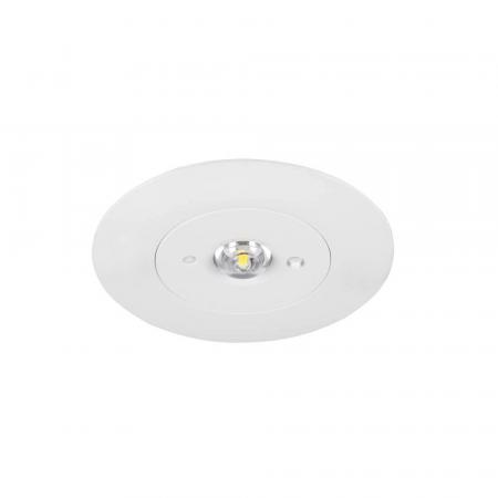 SLV 1010507 P-LIGHT DECKENEINBAULEUCHTE RUNDE NOTBELEUCHTUNG 5W 5700K WEISS – Sicherheits- und Rettungszeichenleuchte