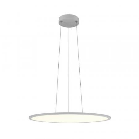 SLV 1010429 PANEL 60 – runde LED Pendelleuchte DALI 29W 3000/4000K grau UGR<19