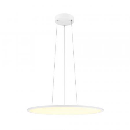 SLV 1010428 PANEL 60 – runde LED Pendelleuchte DALI 29W 3000/4000K weiß UGR<19