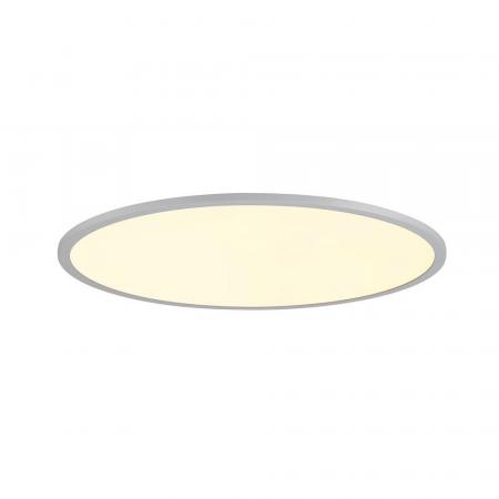 SLV 1010425 PANEL 60 – runde LED Deckenaufbauleuchte DALI 29W 3000/4000K grau UGR<19