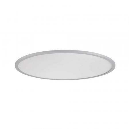 SLV 1010425 PANEL 60 – runde LED Deckenaufbauleuchte DALI 29W 3000/4000K grau UGR<19