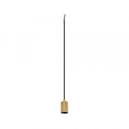 SLV 1010421 FITU PD Pendelleuchte ribbed Pendellänge 500 cm, 1 x max. 15 W, gold
