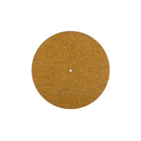 SLV 1010408 GRIP! FLAT – Felt shade Ø50 cm H 0,6 cm ocker ultraflacher Leuchtenschirm