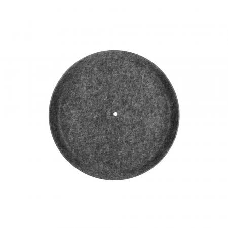 SLV 1010403 GRIP! FLAT – Filzschirm Ø50 cm H 6,2 cm anthrazit dekorativer Leuchtenschirm