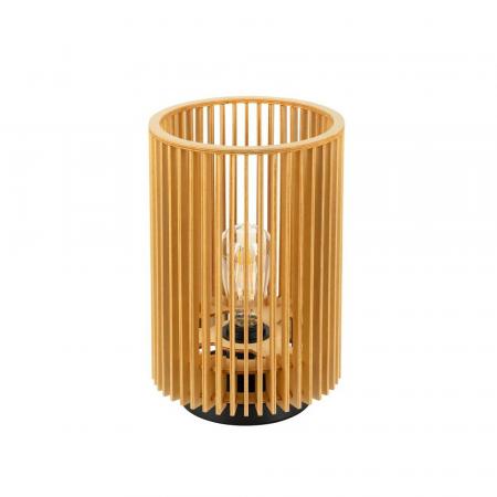 SLV 1010402 WUD TL – E27 Tischleuchte zylindrisch Holz beige 40W IP20