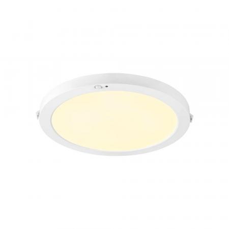 SLV 1010400 DOWNLIGHT VARIO 290 28 830/840 WH ML PIR – LED Downlight mit PIR-Sensor und hoher Lichtleistung