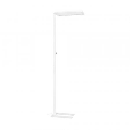 SLV 1010394 WORKLIGHT EASY FL 940 Stehleuchte 4000K IP20 weiß – moderne Bürostehleuchte mit blendfreiem Arbeitslicht