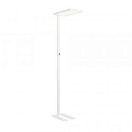 SLV 1010394 WORKLIGHT EASY FL 940 Stehleuchte 4000K IP20 weiß – moderne Bürostehleuchte mit blendfreiem Arbeitslicht