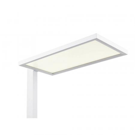 SLV 1010394 WORKLIGHT EASY FL 940 Stehleuchte 4000K IP20 weiß – moderne Bürostehleuchte mit blendfreiem Arbeitslicht