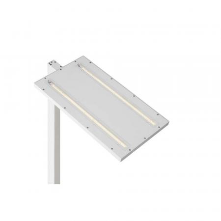 SLV 1010394 WORKLIGHT EASY FL 940 Stehleuchte 4000K IP20 weiß – moderne Bürostehleuchte mit blendfreiem Arbeitslicht