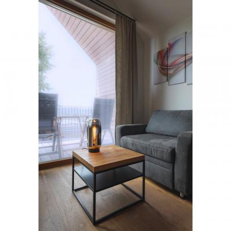 SLV 1010345 PANTILO SLIM Glas Tischleuchte zylindrisch E27 15W chrom