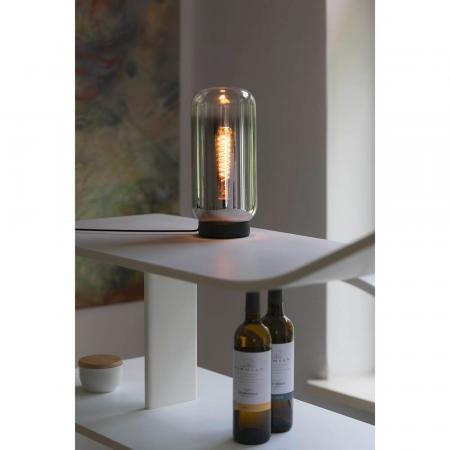 SLV 1010345 PANTILO SLIM Glas Tischleuchte zylindrisch E27 15W chrom