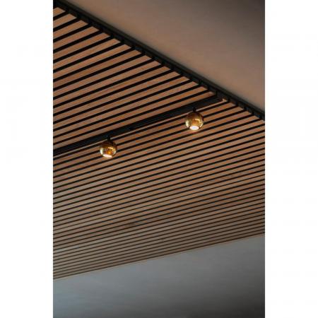 SLV 1010330 DYSKO 48V Spot DALI Standard Surface Mounted Track 2700K 5,6W 36° schwarz/gold