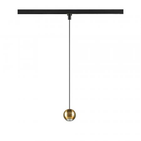 SLV 1010324 DYSKO 1~ Pendelleuchte PHASE 2700K Pendellänge 200 cm 36° schwarz/gold