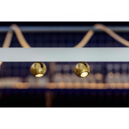 SLV 1010318 DYSKO 1~ Spot PHASE 2700K 6,7W 36° schwarz/gold