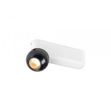 SLV 1010301 DYSKO Wand- und Deckenleuchte Single PHASE 2700K 6,7W 36° weiß/schwarz