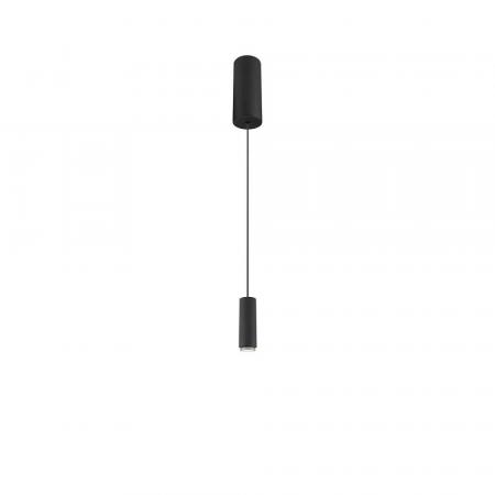SLV 1010287 LALU® Pendelleuchte LED Base Mix&Match 9,5W 2700/3000K schwarz – Aufbau-Pendelleuchte für individuelle Lichtkonzepte (ohne Schirm) mit frei kombinierbaren Schirmen