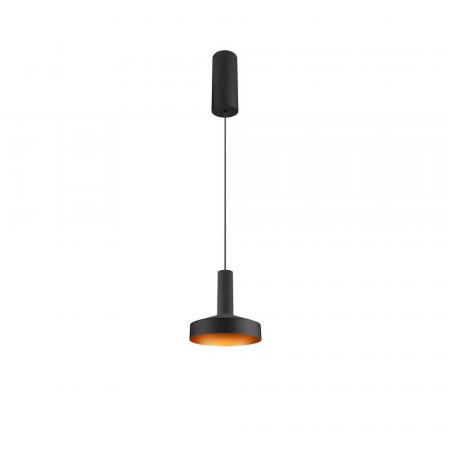 SLV 1010287 LALU® Pendelleuchte LED Base Mix&Match 9,5W 2700/3000K schwarz – Aufbau-Pendelleuchte für individuelle Lichtkonzepte (ohne Schirm) mit frei kombinierbaren Schirmen
