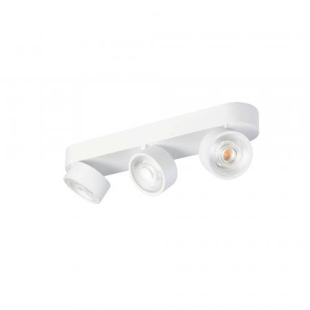 SLV 1010272 KALU 2.0 28W 1350lm 2700K 36° 3-flammiger LED Wand- & Deckenstrahler mit präziser Lichtwirkung
