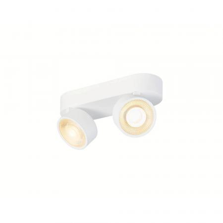 SLV 1010269 KALU 2.0 19W 1400lm 3000K 36° 2-flammiger LED Wand- & Deckenstrahler mit präziser Lichtwirkung