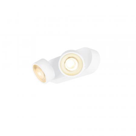 SLV 1010269 KALU 2.0 19W 1400lm 3000K 36° 2-flammiger LED Wand- & Deckenstrahler mit präziser Lichtwirkung