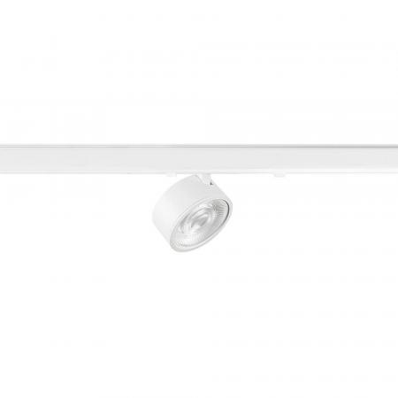 SLV 1010239  KALU 2.0 3~ LED Schienenstrahler 10W 1400lm 2700K 36° Weiß DALI – moderner 3-Phasen Spot mit intelligenter Lichtsteuerung
