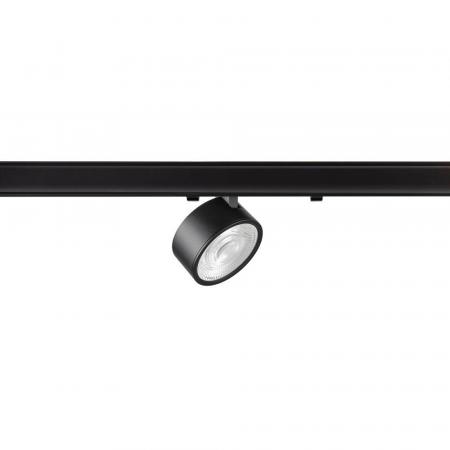 SLV 1010237 KALU 2.0 3~ LED Schienenstrahler 10W 1400lm 2700K 36° Schwarz DALI – moderner 3-Phasen Spot mit intelligenter Lichtsteuerung