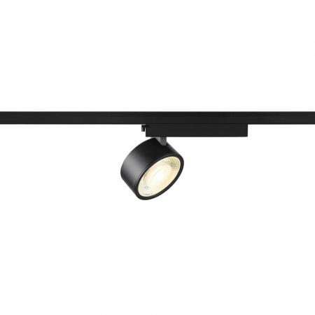SLV 1010230 KALU 2.0 1~ LED Schienenstrahler 10W 1500lm 4000K 36° Schwarz – moderner Hochvolt-Spot für 1-Phasen Schienensysteme